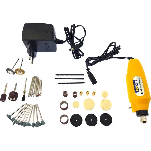 Rotacraft perceuse-fraiseuse RC12 avec 44 outils