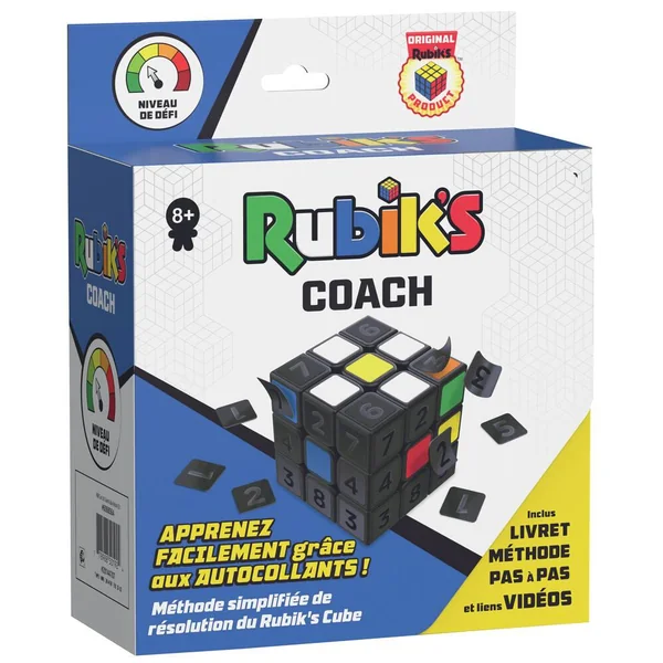 RUBIK'S CUBE 3x3 PEDAGOGIQUE TUTOR CUBE