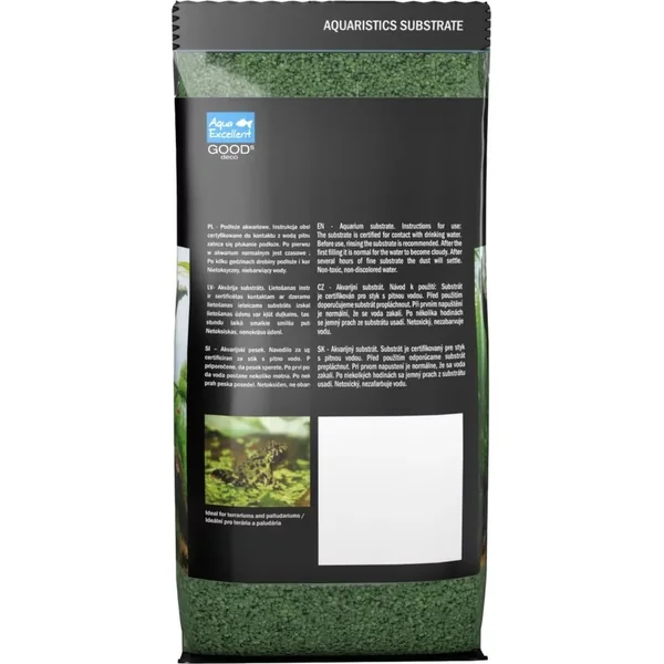 Sable Aqua Excellent vert olive 1,6-2,2mm 1kg