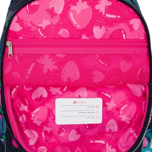 Sac à dos scolaire avec colibris Topgal LORI 25008