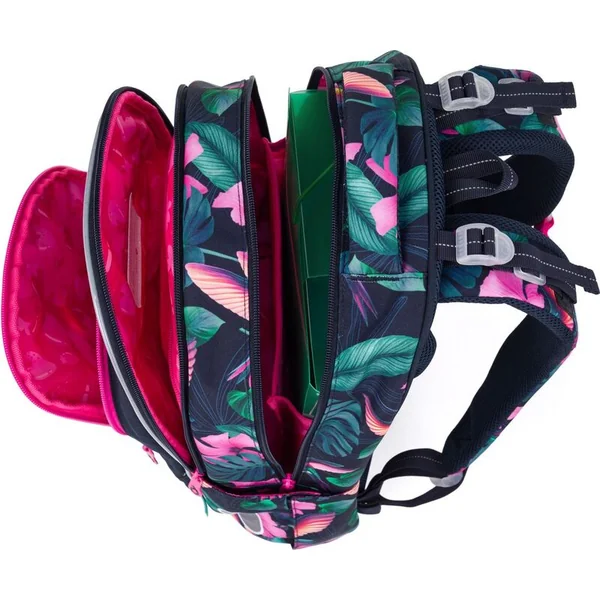 Sac à dos scolaire avec colibris Topgal LORI 25008