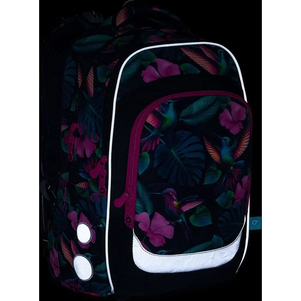 Sac à dos scolaire avec colibris Topgal LORI 25008
