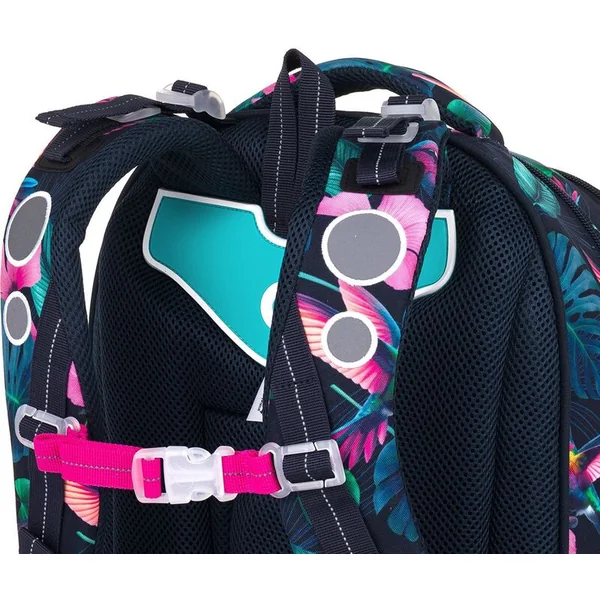 Sac à dos scolaire avec colibris Topgal LORI 25008