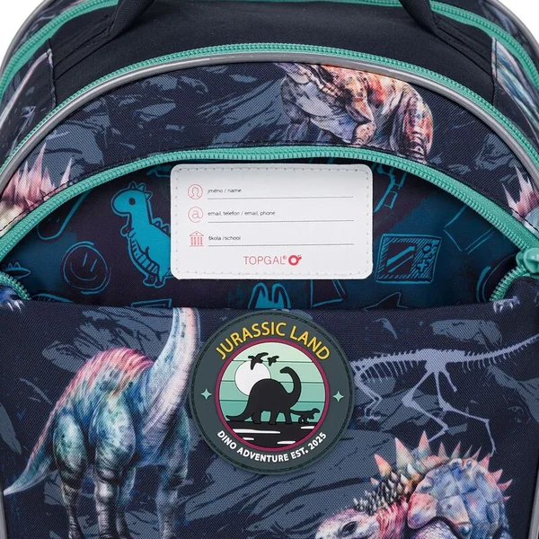 Sac à dos scolaire Dinosaures Topgal COCO 25016