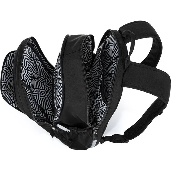 Sac à dos étudiant noir Topgal RONY 23026