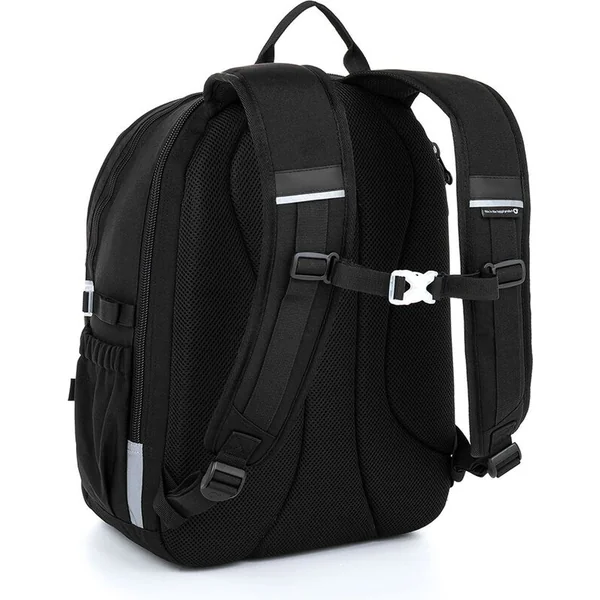 Sac à dos étudiant noir Topgal RONY 23026