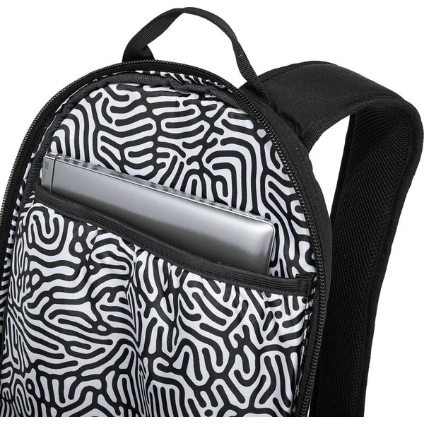 Sac à dos étudiant noir Topgal RONY 23026