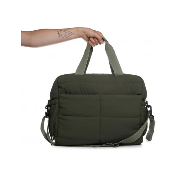 Sac à langer Plumea, Vert Kaki