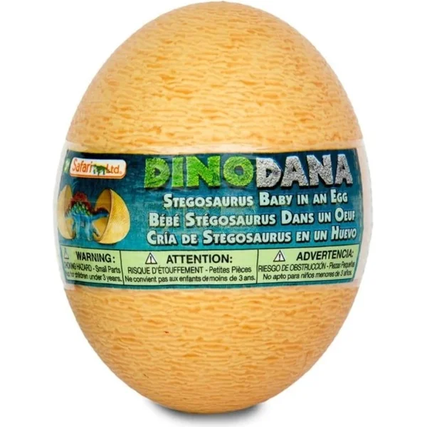Safari® Bébé Stégosaure dans un œuf Dino Dana