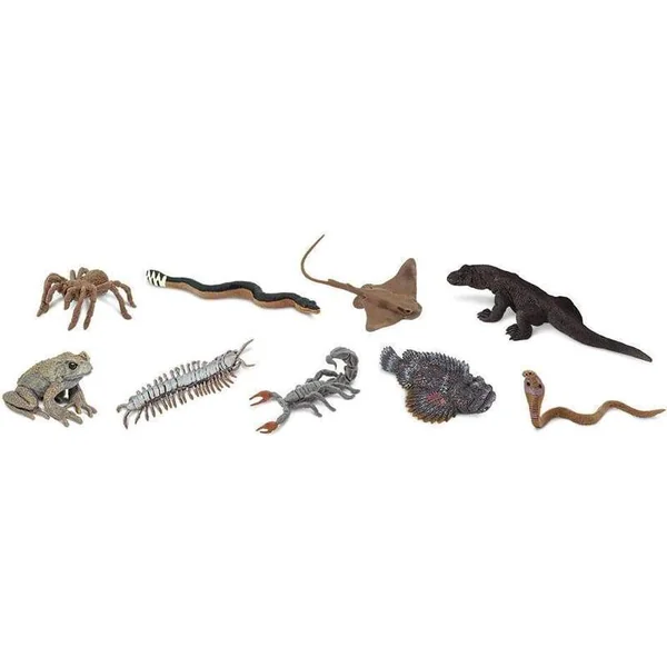 Safari® Toob Créatures Venimeuses 9 figurines