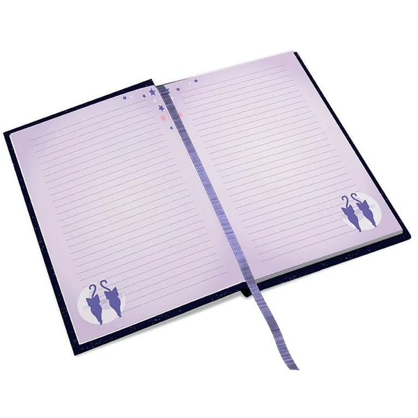SAILOR MOON CAHIER A5 PREMIUM LUNA ET ARTEMIS