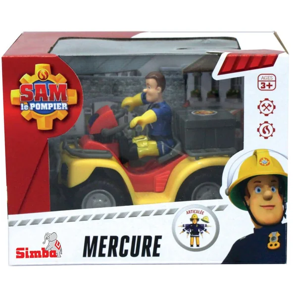 SAM LE POMPIER QUAD MERCURE