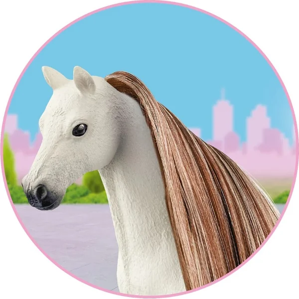 Schleich Accessoires dorés brun pour queue et crinière