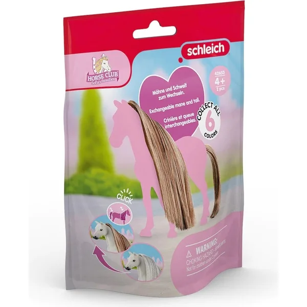 Schleich Accessoires dorés brun pour queue et crinière