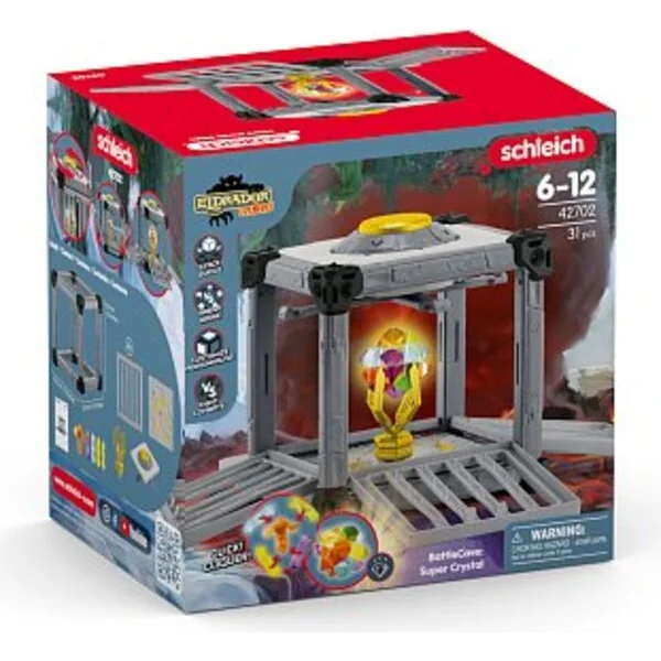 Schleich Aréna BattleCave super-cristaux