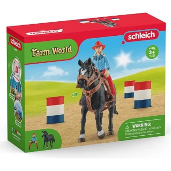 Schleich Course de barils de cow-boy