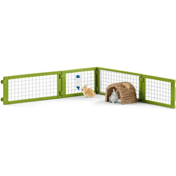 Schleich Set clapier avec animaux et accessoires