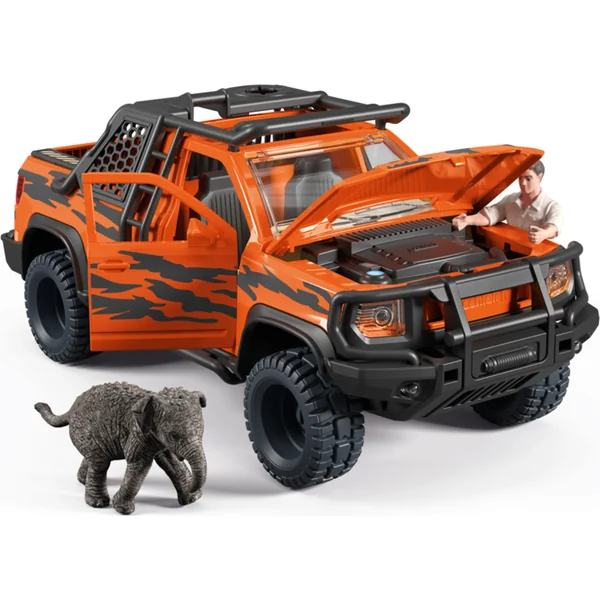 Schleich Véhicule d'aventure dans la jungle