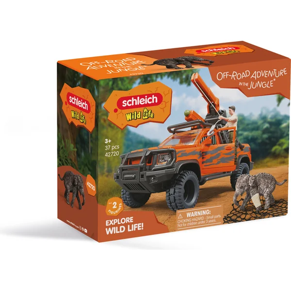 Schleich Véhicule d'aventure dans la jungle