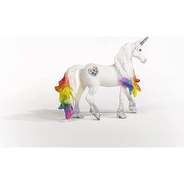 Schleich Étalon licorne cœur arc-en-ciel
