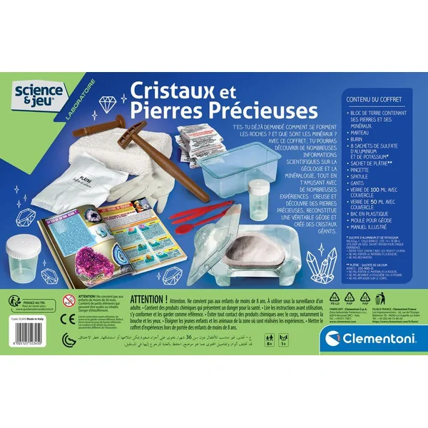 SCIENCE & JEU - CRISTAUX ET PIERRES PRECIEUSES