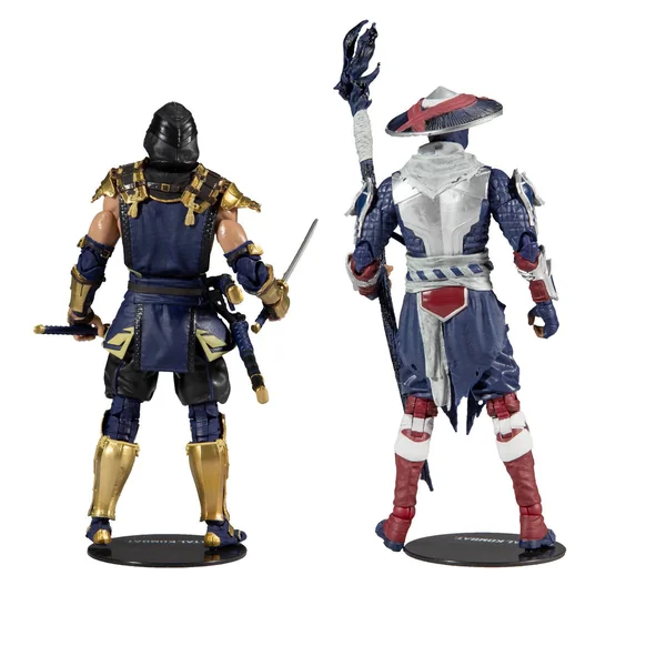 Scorpion & Raiden pack 2 figurines Mortal Kombat McFarlane Toys 18 cm