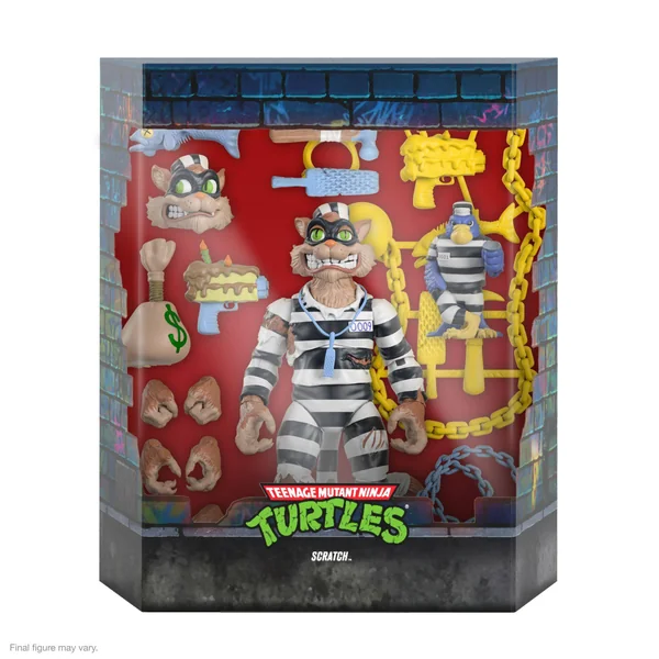 Scratch figurine Ultimate Les Tortues Ninja TMNT Super7 18 cm