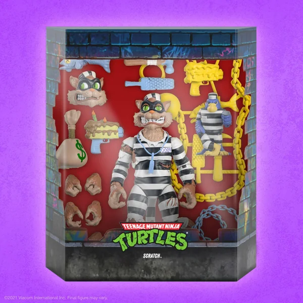Scratch figurine Ultimate Les Tortues Ninja TMNT Super7 18 cm