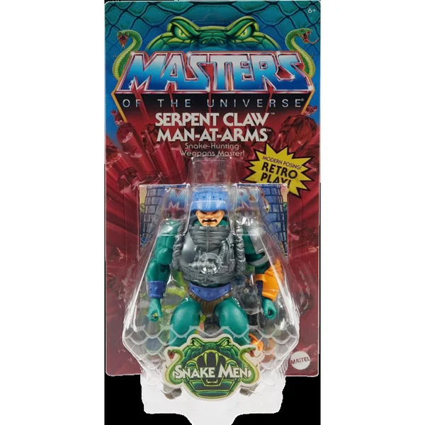 Serpent Claw Man-At-Arms figurine Masters of the Universe Origins Mattel 14 cm