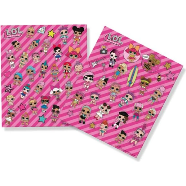 Ses L.O.L. - autocollants avec paillettes