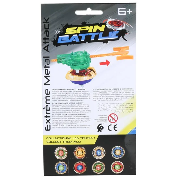 SET 1 TOUPIE AVEC LANCEUR