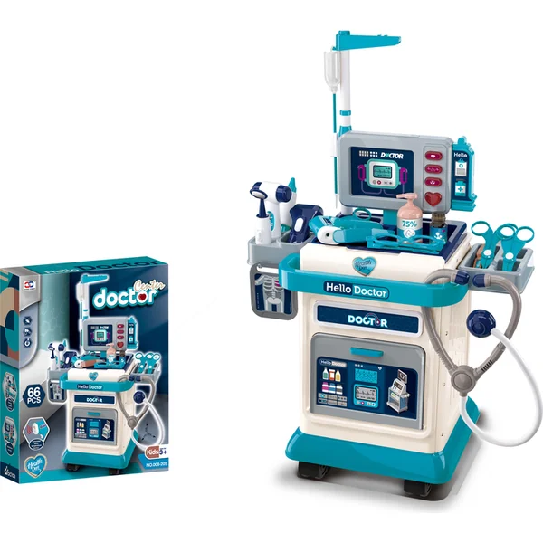 Set médical dans une valise avec son et lumière 37 pièces