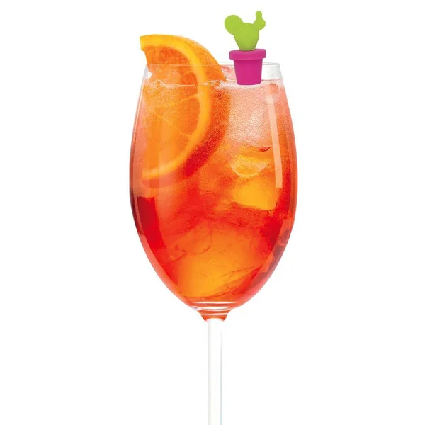 SET OF 6 DRINK MARKERS - FIESTA! - MULTICOLOR - CACTUS