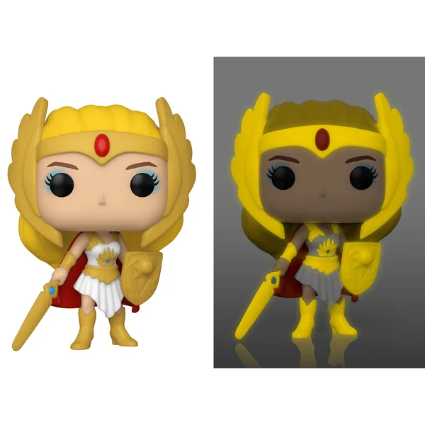 She-Ra Glow In The Dark figurine Masters of the Universe Pop Retro Toys 38 Funko