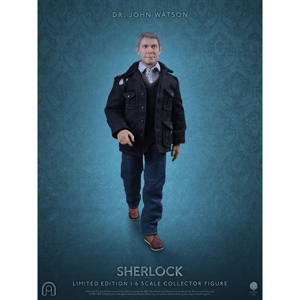 SHERLOCK: Dr JOHN WATSON - figurine articulée 1/6 30 cm