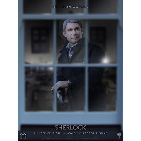 SHERLOCK: Dr JOHN WATSON - figurine articulée 1/6 30 cm
