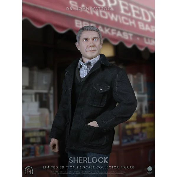 SHERLOCK: Dr JOHN WATSON - figurine articulée 1/6 30 cm