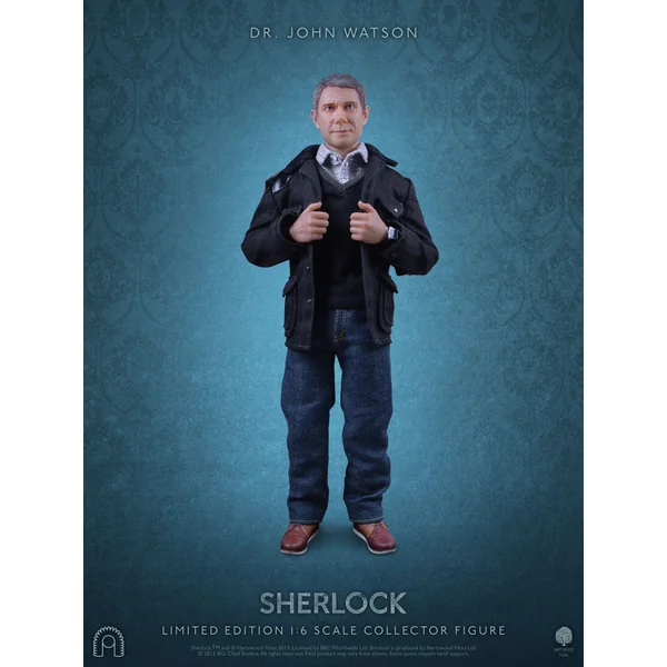 SHERLOCK: Dr JOHN WATSON - figurine articulée 1/6 30 cm
