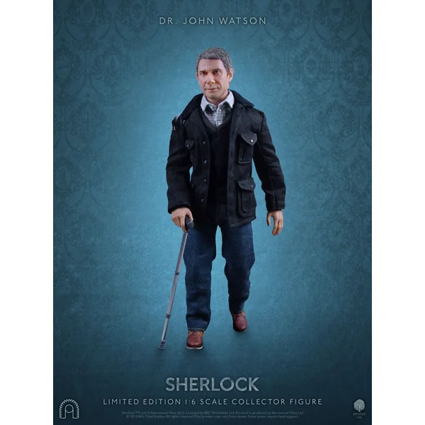 SHERLOCK: Dr JOHN WATSON - figurine articulée 1/6 30 cm