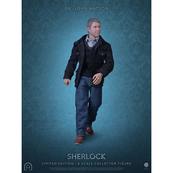 SHERLOCK: Dr JOHN WATSON - figurine articulée 1/6 30 cm