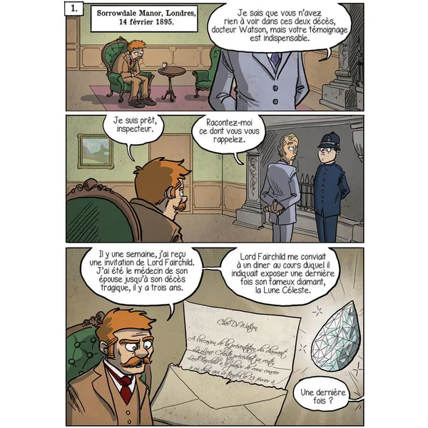 SHERLOCK HOLMES - MYSTERES A SORROWDALE MANOR