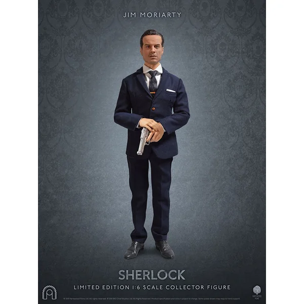 SHERLOCK: JIM MORIARTY - figurine articulée 1/6 30 cm