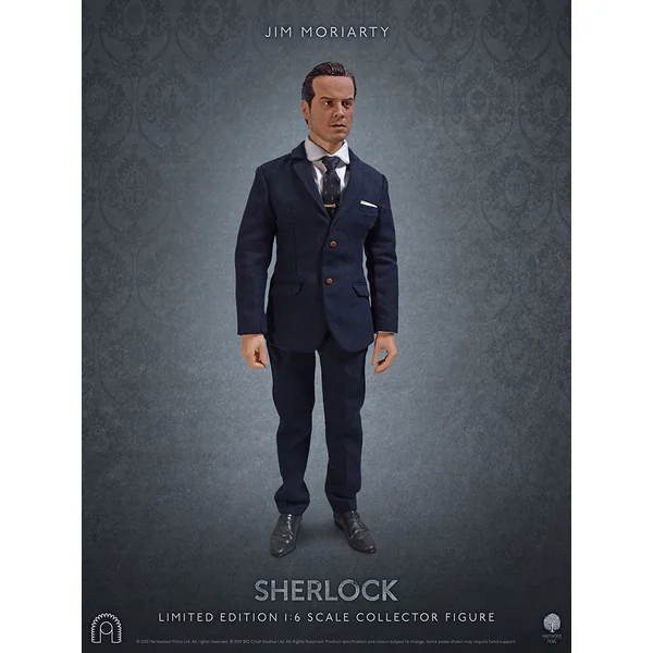 SHERLOCK: JIM MORIARTY - figurine articulée 1/6 30 cm