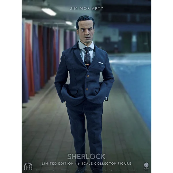 SHERLOCK: JIM MORIARTY - figurine articulée 1/6 30 cm