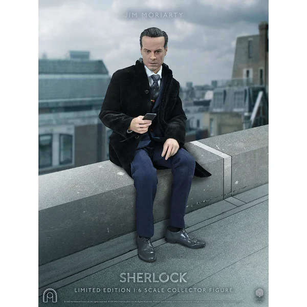 SHERLOCK: JIM MORIARTY - figurine articulée 1/6 30 cm