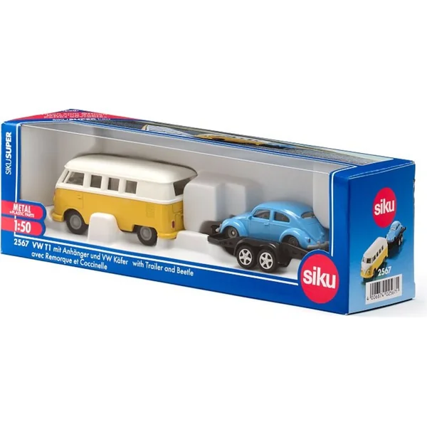 SIKU Super - VW 11 avec tracteur et Beetle