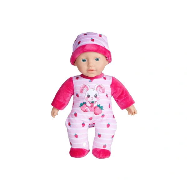 Simba - Dolls - Laura Strawbunny Soft Baby Doll - Pink Strawberry - 3 Yrs