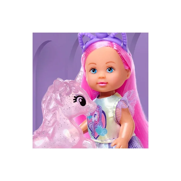 Simba - Dolls Playsets - Evi Love Unicorn Playset - 12 cm Doll - 3 Years - Imaginative Play