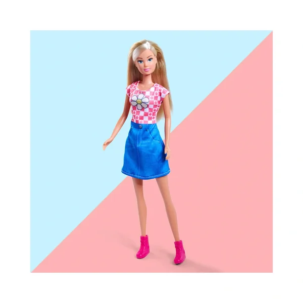 Simba - Dolls Playsets - Steffi Love Dog Fun Doll with Puppy - 3 Years - Interactive Pet Play