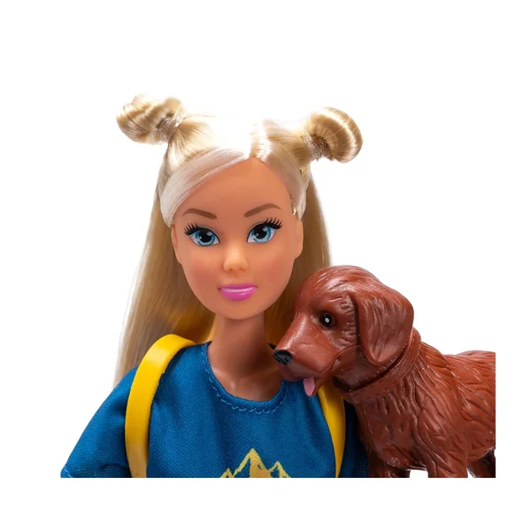 Simba - Dolls - Steffi Love Hiking Doll with Dog and Accessories - 3 Years - Outdoor Adventure